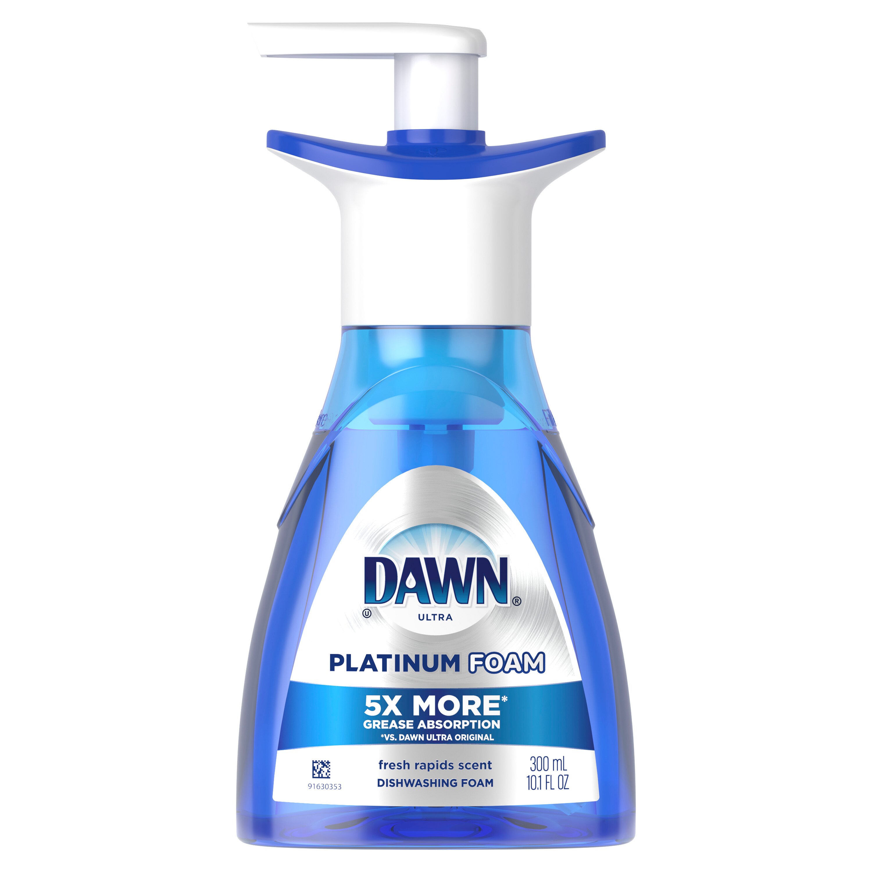 Dawn Ultra Platinum Erasing Dish Foam Fresh Rapids, 10.1 OZ