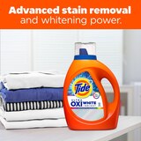 Tide Ultra Oxi White + Bright Liquid Laundry Detergent, Original Scent, 59 loads, 84 oz, thumbnail image