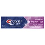 Crest 3D White, Whitening Toothpaste Radiant Mint, 0.85 OZ, thumbnail image