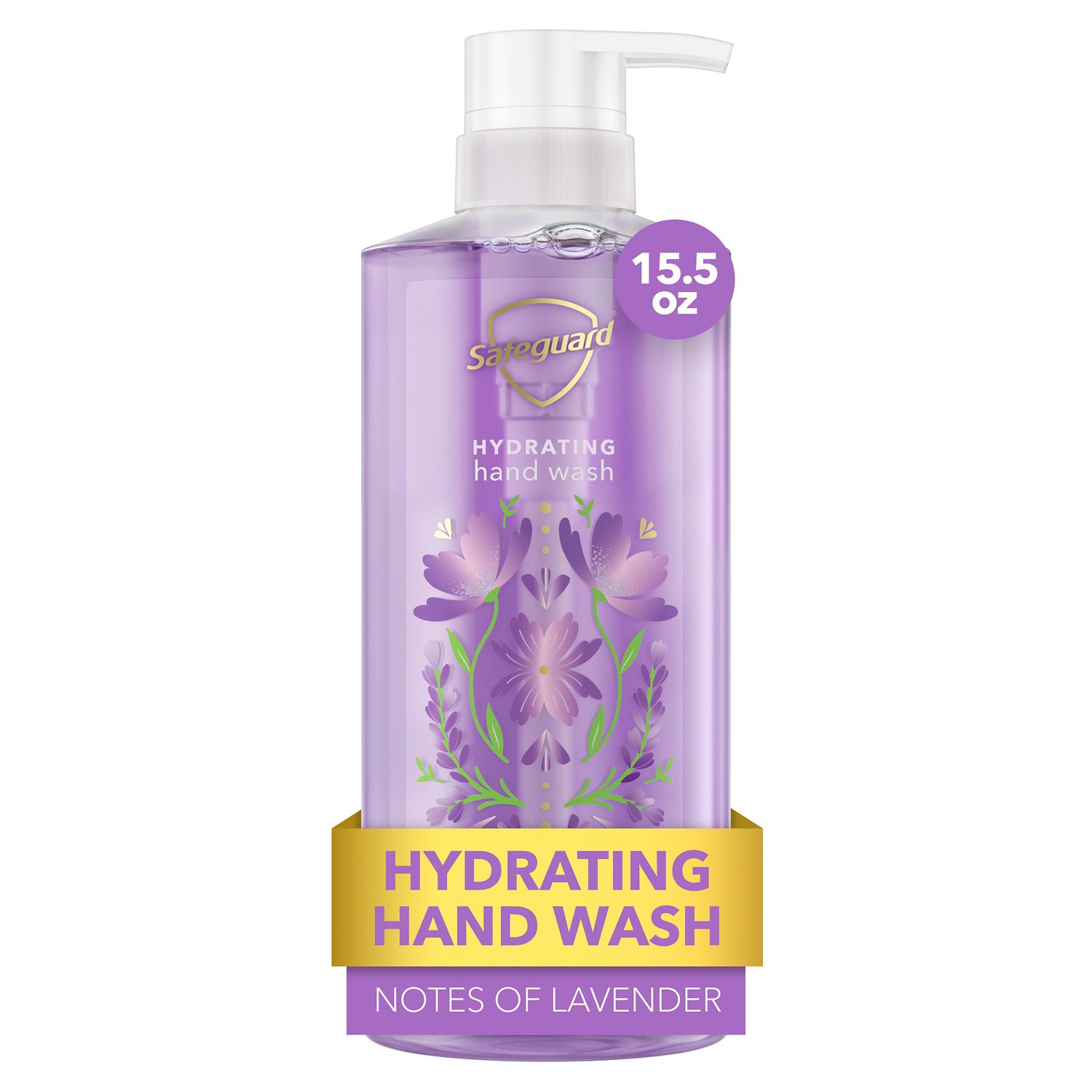 Safeguard Hand Wash Notes of Lavender, 15.5 oz