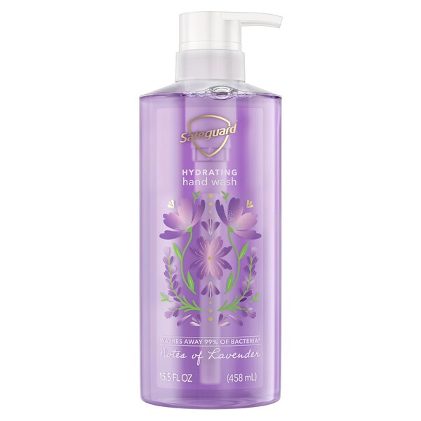Safeguard Hand Wash Notes of Lavender, 15.5 oz