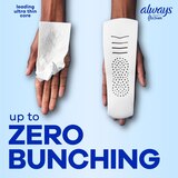 Always Infinity FlexFoam Pads for Women, Size 2, Super Absorbency, without Wings, Unscented, 32 CT, thumbnail image