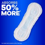 Always Maxi Feminine Pads without Wings for Women, Size 2, Long Super Absorbency, Unscented, 42 CT, thumbnail image