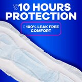 Always Maxi Feminine Pads without Wings for Women, Size 2, Long Super Absorbency, Unscented, 42 CT, thumbnail image