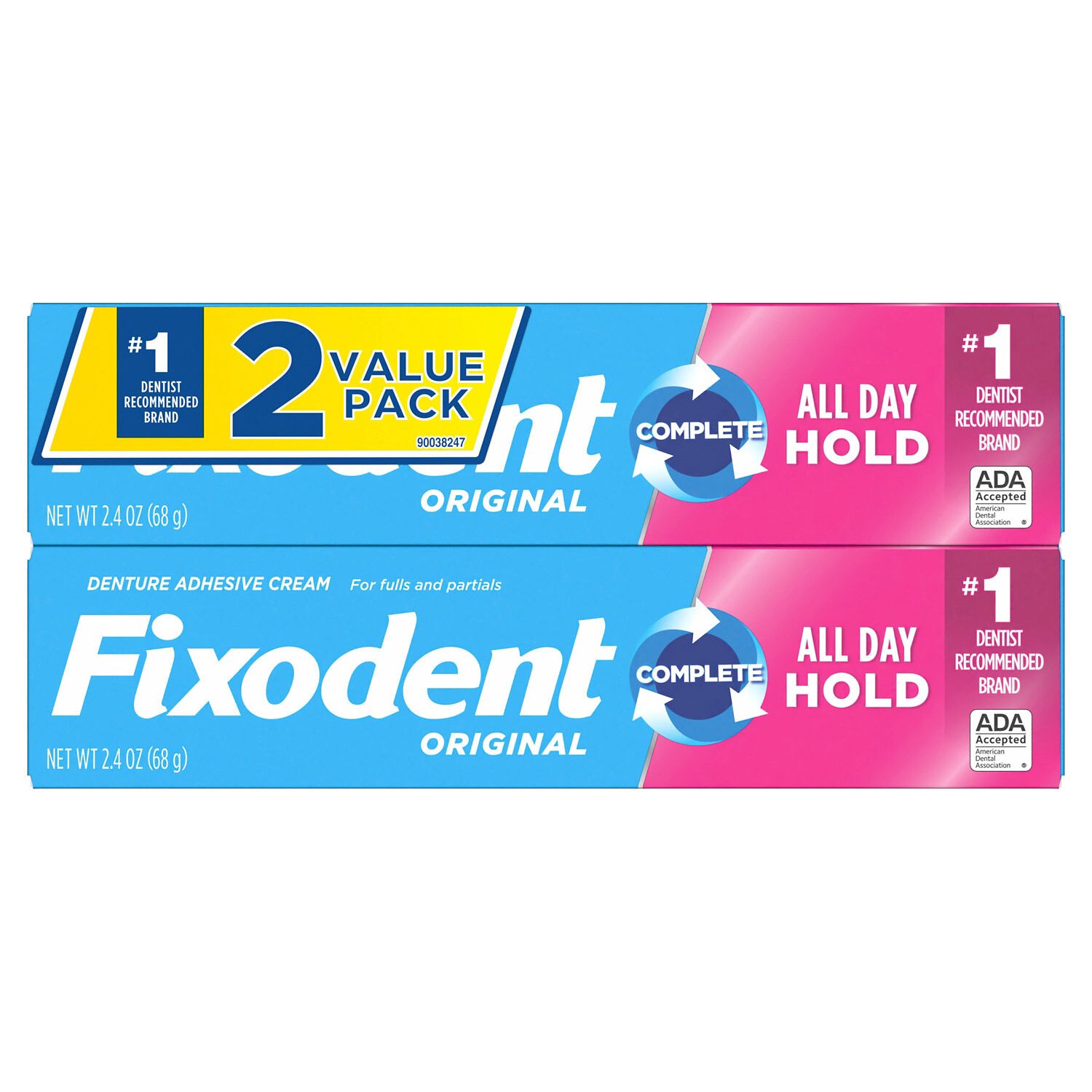 Fixodent Complete Denture Adhesive Cream, Original