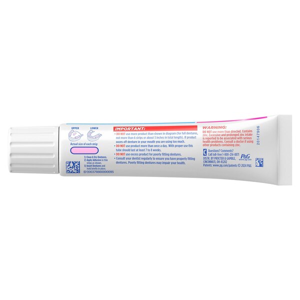 Fixodent Complete Denture Adhesive Cream, Original