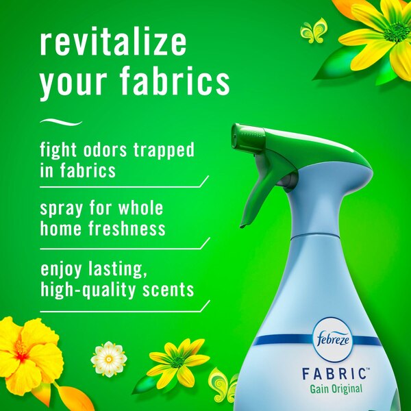Febreze Odor-Fighting Fabric Refresher + Gain, 23.6 oz 