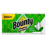 Bounty Paper Napkins, Print, 200 ct, thumbnail image