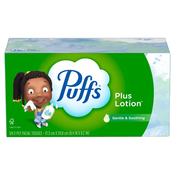 Puffs Plus Lotion Facial Tissues