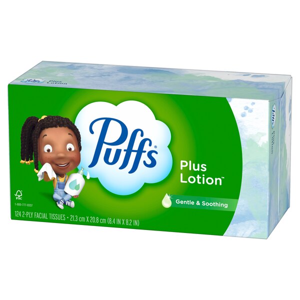 Puffs Plus Lotion Facial Tissues