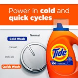Tide Liquid Laundry Detergent, Original Scent, 98 oz, thumbnail image