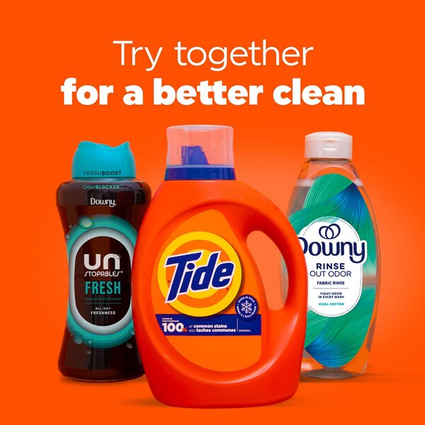 Tide Liquid Laundry Detergent, Original Scent, 98 oz