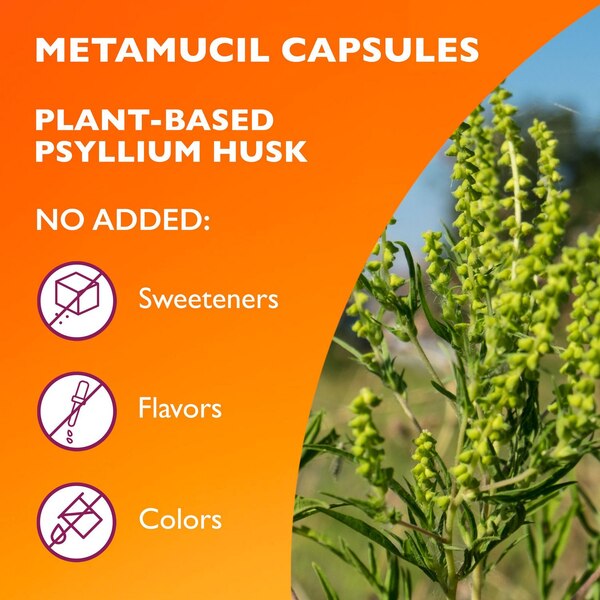 Metamucil 3-in-1 Fiber Multi-Health Capsules
