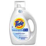 Tide Free & Gentle Liquid Laundry Detergent, 64 loads, 84 oz, thumbnail image