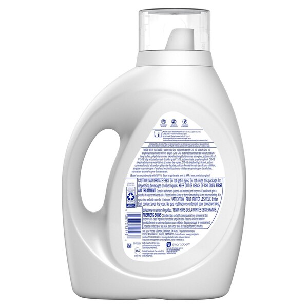 Tide Free & Gentle Liquid Laundry Detergent, 64 loads, 84 oz