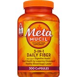 Metamucil 3-in-1 Fiber Multi-Health Capsules, thumbnail image