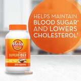 Metamucil Psyllium SuperFiber Capsules, 200 CT, thumbnail image 5 of 8
