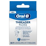 Oral-B Glide Pro-Health Dental Threader Floss, 30 CT, thumbnail image