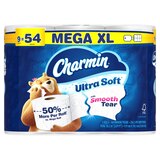 Charmin Ultra Soft Toilet Paper 9 Super Mega Rolls, 336 Sheets Per Roll, thumbnail image