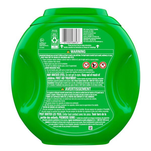 Gain Flings Laundry Detergent Soap Pacs, Original Scent, 60 ct