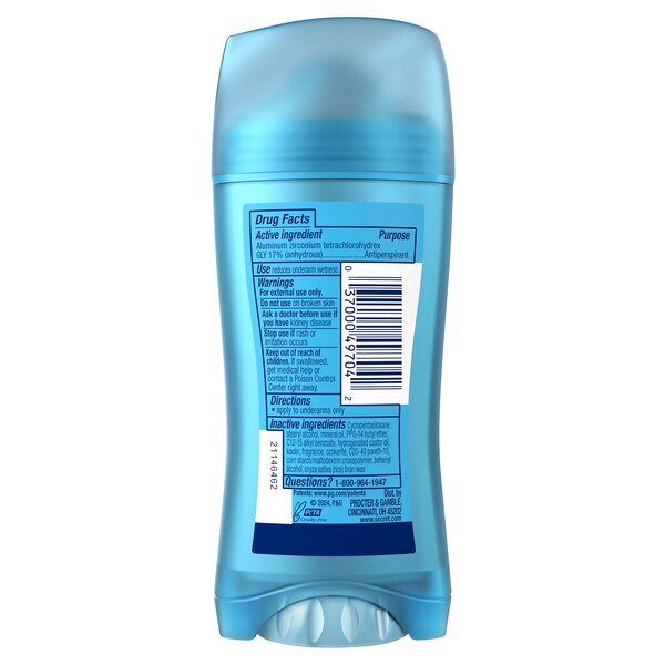 Secret 48-Hour Antiperspirant Stick, Lavender, 2.6 OZ