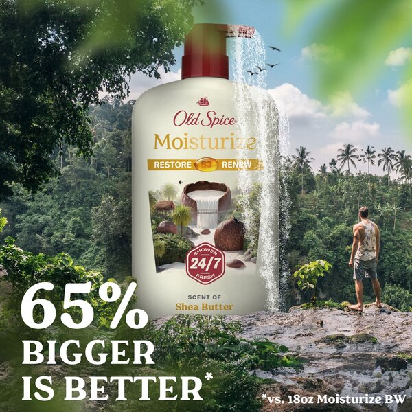 Old Spice Body Wash for Men, Moisturize with Shea Butter