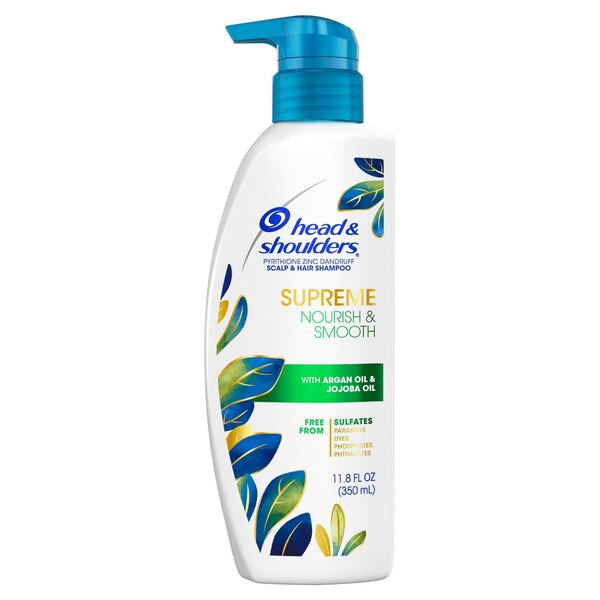 Head & Shoulders Supreme Nourish & Smooth Shampoo, 11.8 OZ