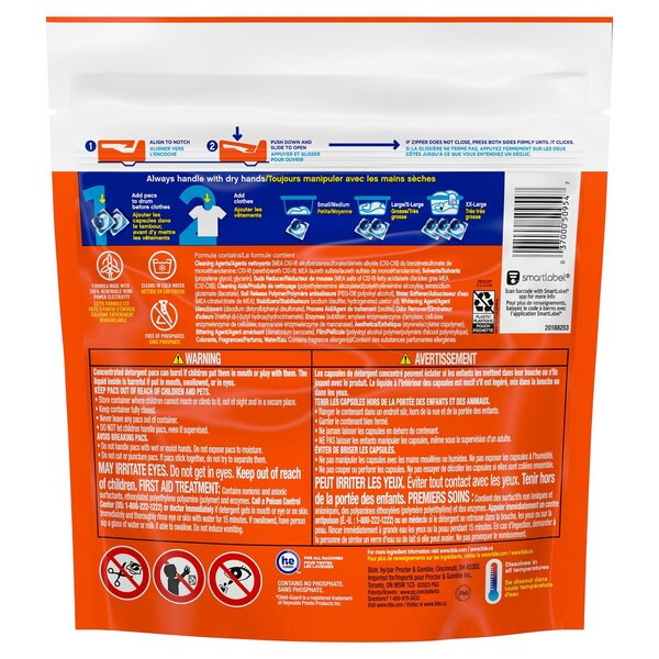 Tide PODS Laundry Detergent Pacs, Spring Meadow, 16ct