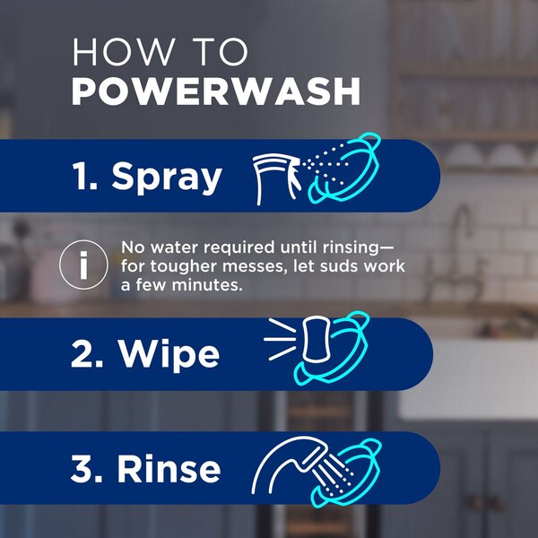Dawn Platinum Powerwash Dish Spray, Dish Soap, Fresh Scent, 16oz
