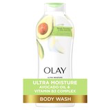 Olay Ultra Moisture Body Wash with Avocado Oil, 22 OZ, thumbnail image
