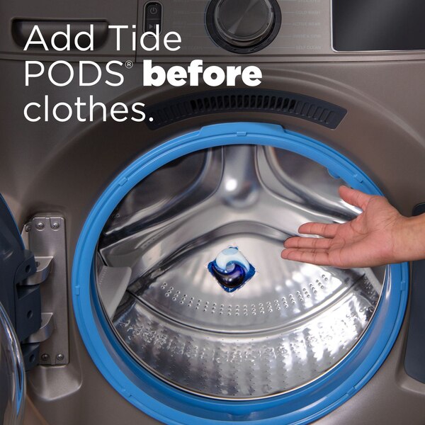 Tide + Power PODS Laundry Detergent Pacs, Spring Meadow, 25 ct