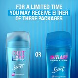 Secret Outlast 48-Hour Clear Gel Antiperspirant & Deodorant Stick, Completely Clean, 2.6 OZ, 2 Pack, thumbnail image