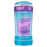 Secret 48-Hour Clear Gel Antiperspirant & Deodorant Stick, Lavender, 2.6 OZ, 2 Pack, thumbnail image 1 of 8