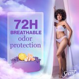 Secret 48-Hour Clear Gel Antiperspirant & Deodorant Stick, Lavender, 2.6 OZ, 2 Pack, thumbnail image 3 of 8