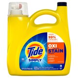 Tide Simply Oxi + Stain HE Liquid Laundry Detergent, Refreshing Breeze, 94 Loads, 137 oz, thumbnail image