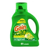 Gain Original Liquid Laundry Detergent + Aroma Boost, 61 Loads, 88 oz, thumbnail image