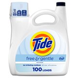 Tide Free & Gentle HE Liquid, Unscented, 100 loads, 132 oz, thumbnail image