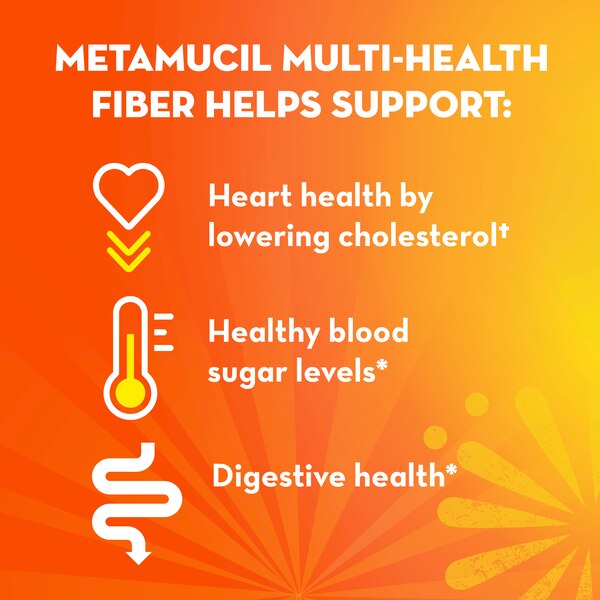 Metamucil Psyllium Fiber + Collagen Peptides Powder