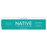 Native Fluoride Anticavity Whitening Toothpaste, Wild Mint and Peppermint Oil, 4.1 OZ, thumbnail image