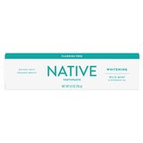 Native Whitening Fluoride Free Toothpaste, Wild Mint & Peppermint Oil, 4.1 OZ, thumbnail image