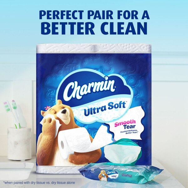 Charmin Ultra Soft Toilet Paper 4 Mega Rolls