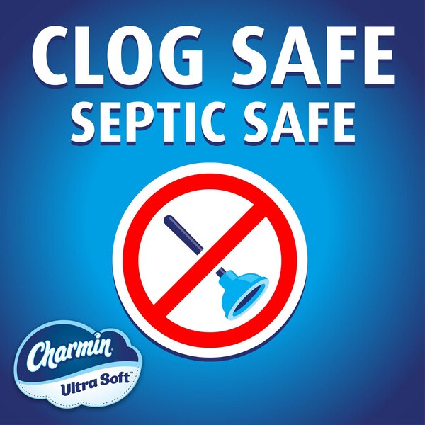 Charmin Ultra Soft Toilet Paper 4 Mega Rolls