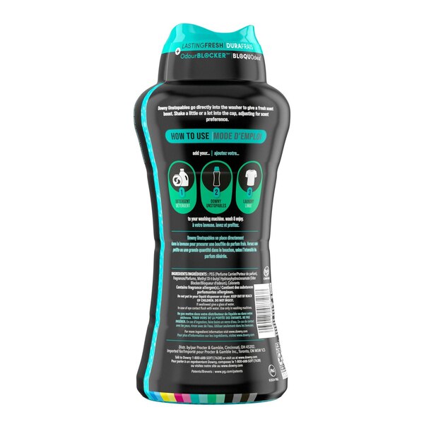 Downy Unstopables In-Wash Scent Booster Beads, Fresh, 24 oz