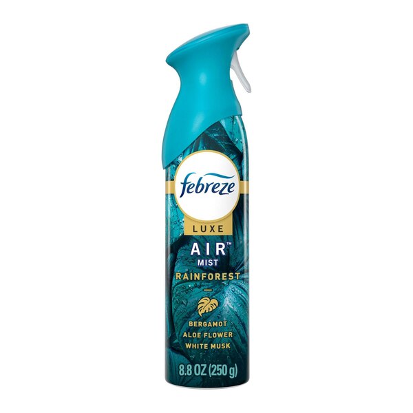 Febreze Luxe Air Freshener Mist, Rainforest, 8.8 oz