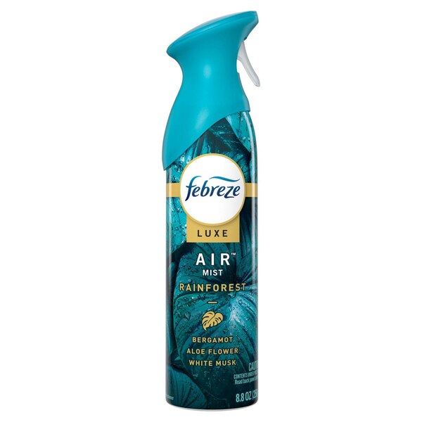Febreze Luxe Air Freshener Mist, Rainforest, 8.8 oz