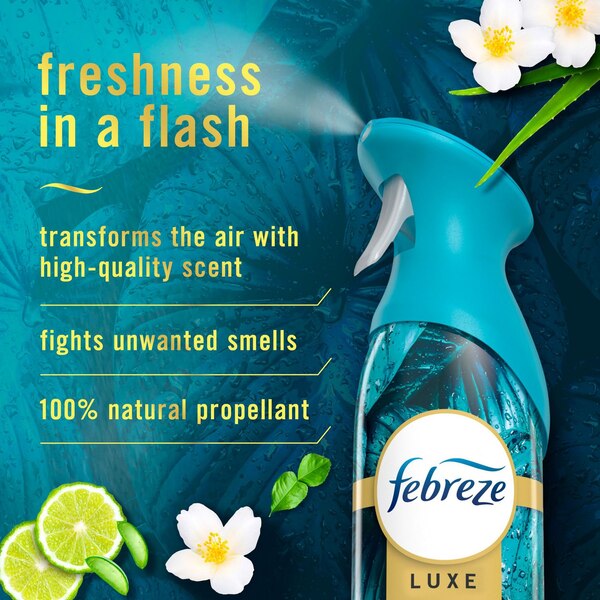 Febreze Luxe Air Freshener Mist, Rainforest, 8.8 oz