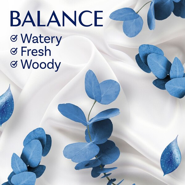 Downy Infusions Balance Liquid Fabric Conditioner, Crisp Rain & Blue Eucalyptus, 32 fl oz