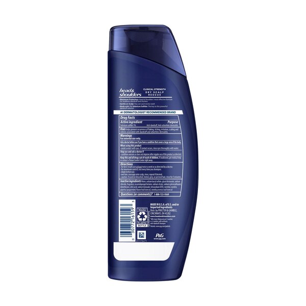 Head & Shoulders Clinical Strength Dry Scalp Rescue Shampoo, 13.5 OZ