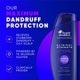 Head & Shoulders Clinical Strength Dandruff Defense + Advanced Oil Control Shampoo, 13.5 OZ, thumbnail image 5 of 9