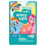 Pampers Easy Ups Training Underwear, Girls, Size 5T-6T, 15 CT, thumbnail image